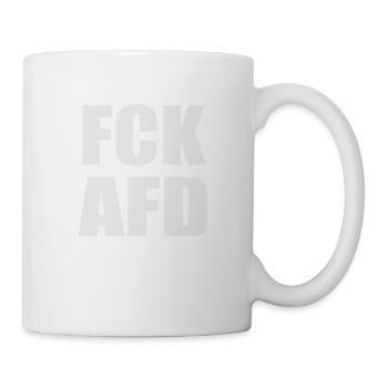 #FCKAFD - Tasse - Weiß - Rechts