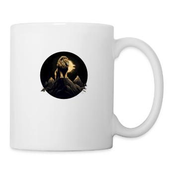 Golden lion - Mug - white - Right