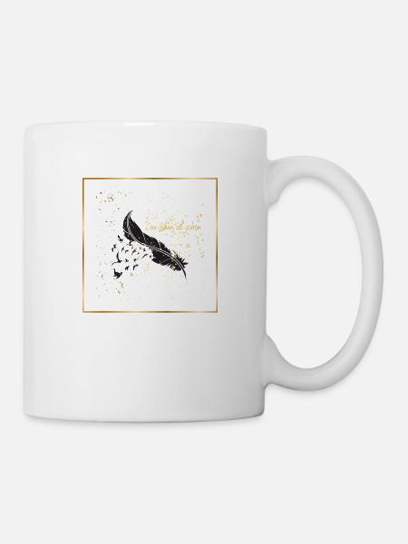 Life is beautiful - Mug - white