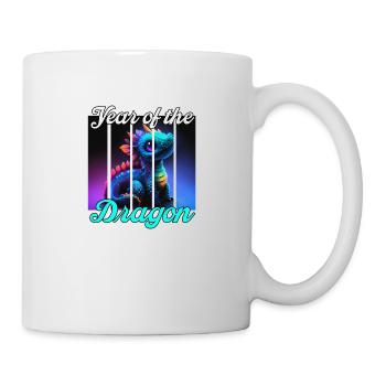year of the dragon - Tasse - Weiß - Rechts
