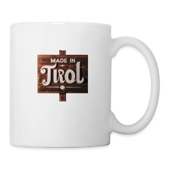 Made in Tirol - Tasse - Weiß - Rechts