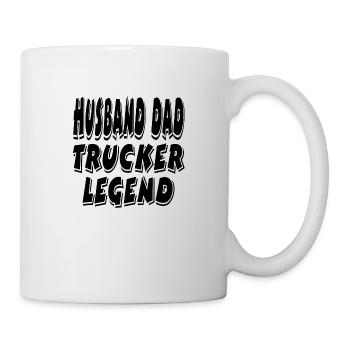 Trucker - Mug - white - Right