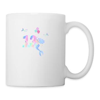 13th Birthday Mermaid - Mug - white - Right