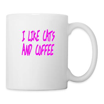 Félin - Mug blanc - blanc - Droite