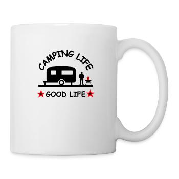 Camping - Mug - white - Right