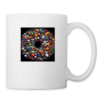 Sport - Mug blanc - blanc - Droite