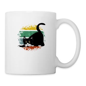 Cat - Mug - white - Right