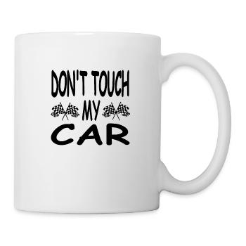 Auto - Tasse - Weiß - Rechts