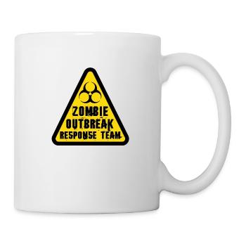 ZOMBIE OUTBREAK RESPONSE TEAM - Mug - white - Right