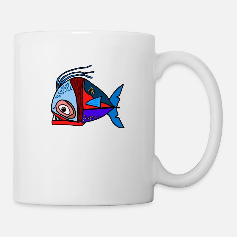 Fisch - Tasse - Weiß
