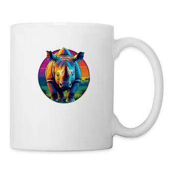 Rhinoceros - Mug - white - Right