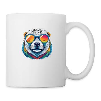 Phoque - Mug blanc - blanc - Droite