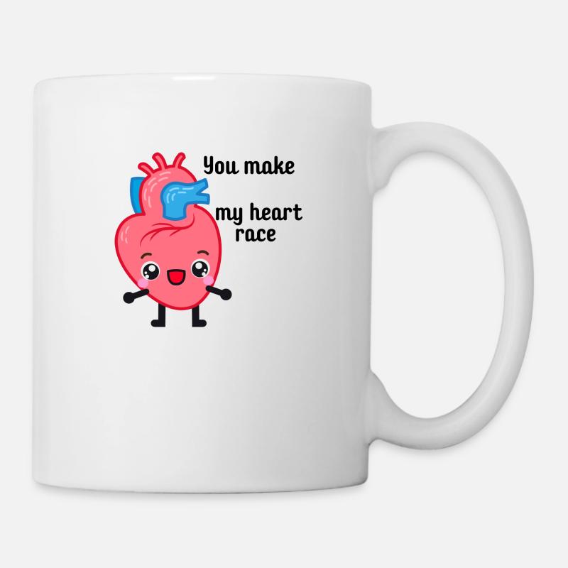 Charades médicales - Coeur - Mug blanc - blanc