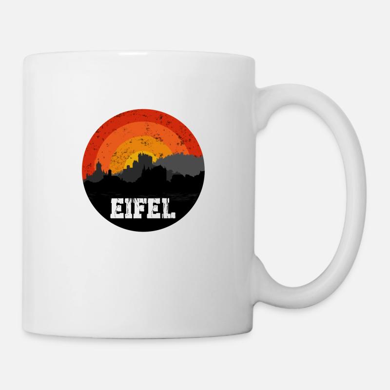 Eifel Original Skyline - Tasse - Weiß
