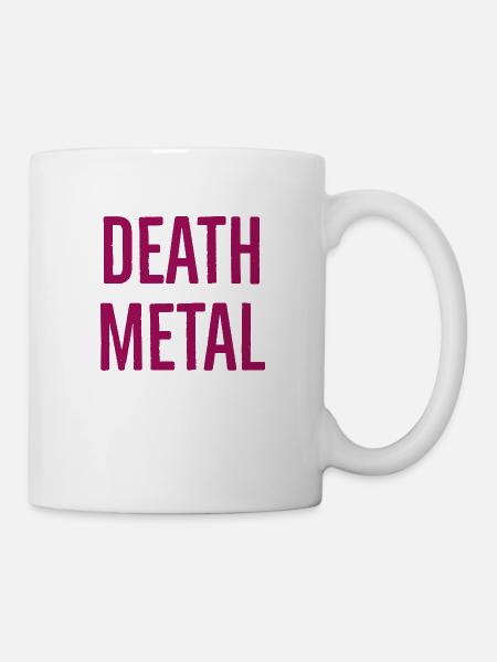 deathmetalboreaux - Tasse - Weiß