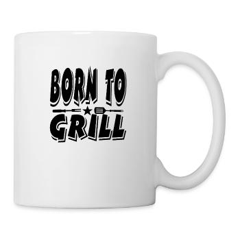 Griller - Mug blanc - blanc - Droite