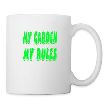 Garten - Tasse - Weiß - Rechts