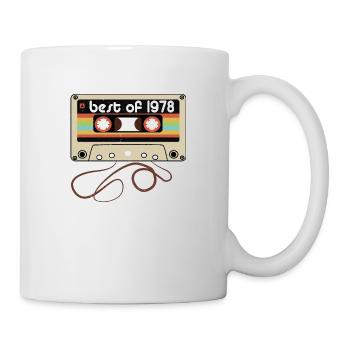 Millésime légendaire 1978 - Mug blanc - blanc - Droite
