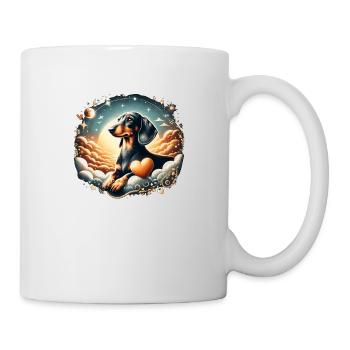 Dachshund Grief Management Rainbow Bridge - Mug - white - Right