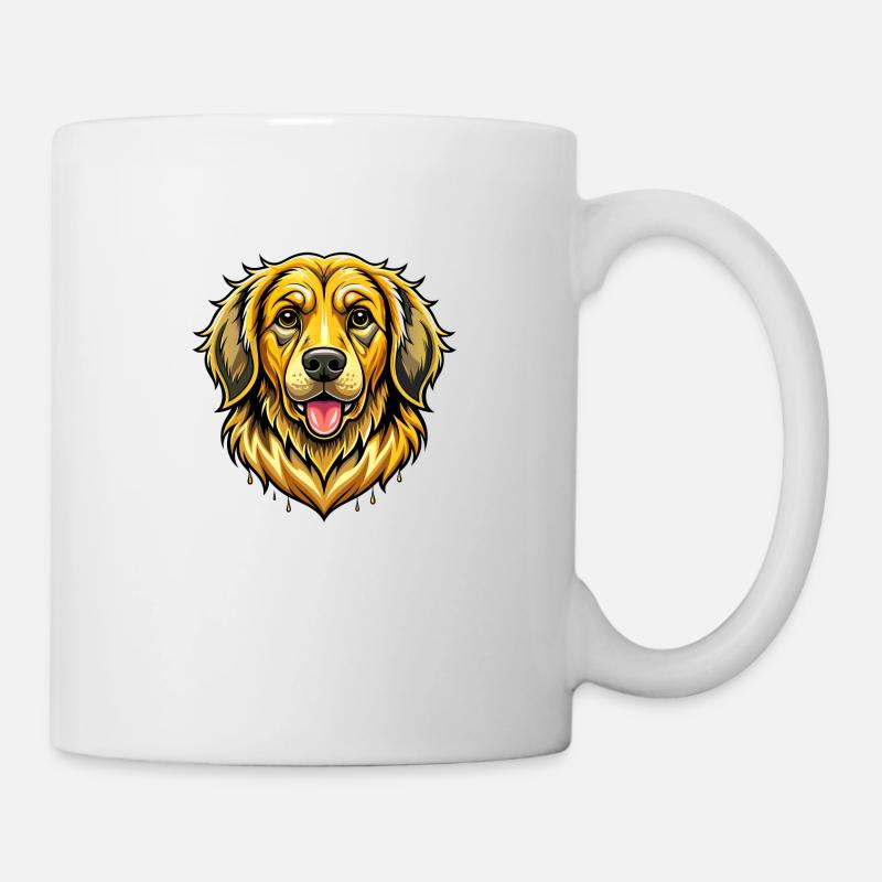 Golden Retriever - Mug - white