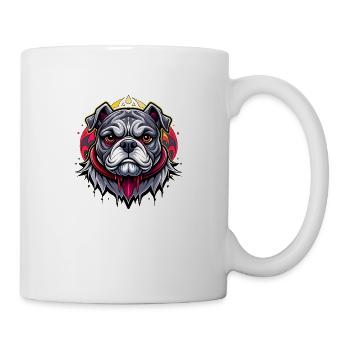 bouledogue - Mug blanc - blanc - Droite