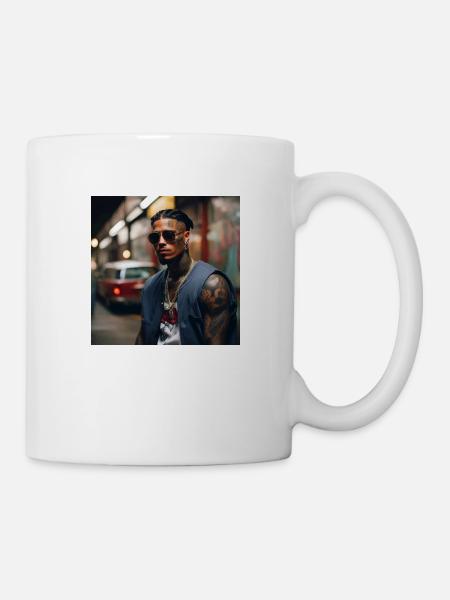 hiphop Boy from the 90s - Tasse - Weiß