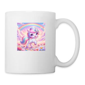 Cartoon Unicorn 2 - Mug - white - Right