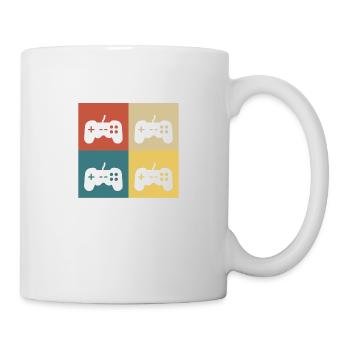 Retro Vintage Console - Mug - white - Right