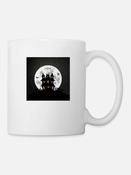 Haunted house - Mug - white