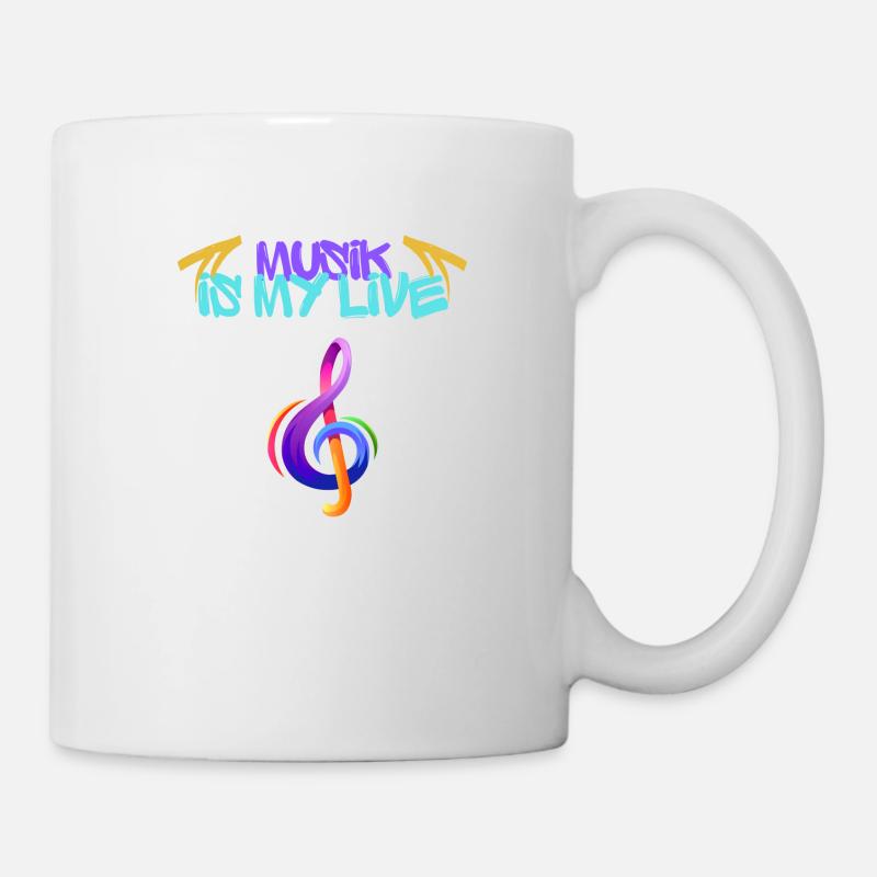 Musik - Tasse - Weiß