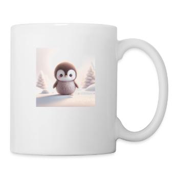 Penguins snow 1 - Mug - white - Right