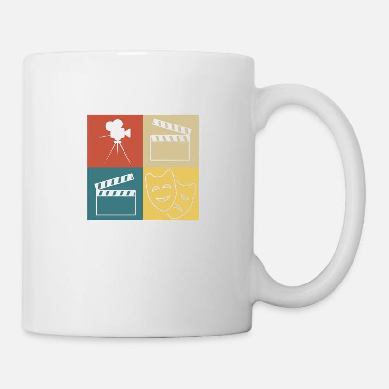 Retro Vintage Theater - Mug - white
