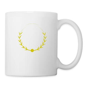 trail riding sayings funny cross-country biking - Mug - white - Right