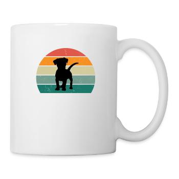 Dreamteam kleiner Hund - Tasse - Weiß - Rechts