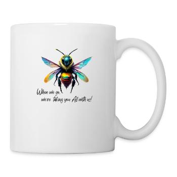Quand nous irons - Mug blanc - blanc - Droite