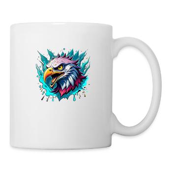 eagle - Tasse - Weiß - Rechts