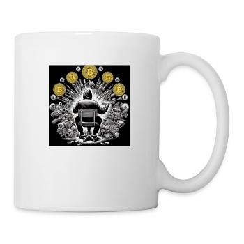 Bitcoin - Tasse - Weiß - Rechts