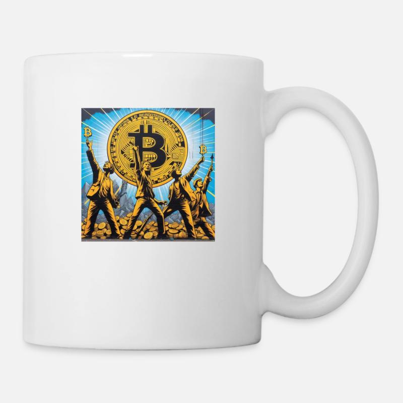 bitcoin - Tasse - Weiß