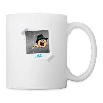 1986 - ein Foto von mir bei der Zeugung - Tasse - Weiß - Rechts