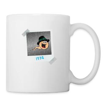 1974 - ein Foto von mir bei der Zeugung - Tasse - Weiß - Rechts