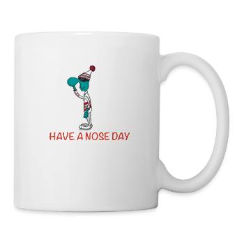HAVE A NOSE DAY - Mug - white - Right