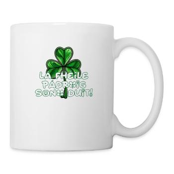 Lá Fhéile Pádraig Sona Duit ! Fête de la Saint-Patrick - Mug blanc - blanc - Droite