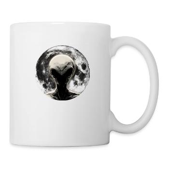 Alien Moonlight - Tasse - Weiß - Rechts