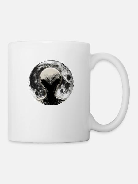 Alien Moonlight - Mug - white