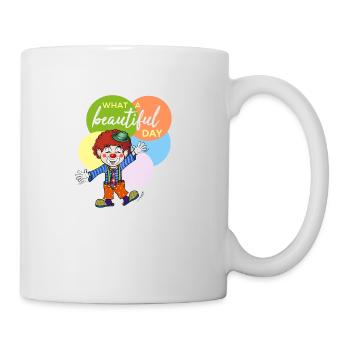 Quelle belle journée - Mug blanc - blanc - Droite