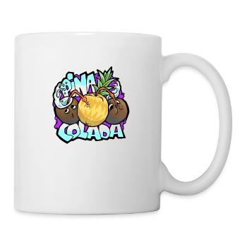 Pina Colada - Mug blanc - blanc - Droite
