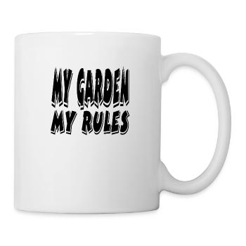 Garten - Tasse - Weiß - Rechts