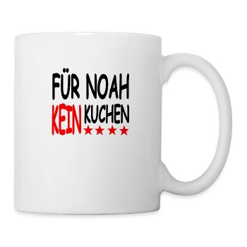 Kuchen - Tasse - Weiß - Rechts
