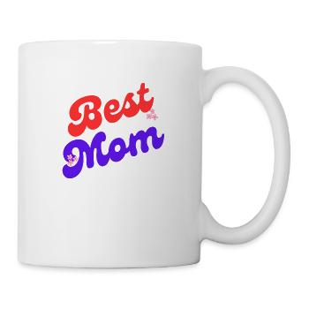 Best Mom - Tasse - Weiß - Rechts