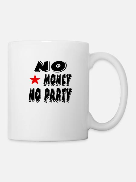 Party - Tasse - Weiß